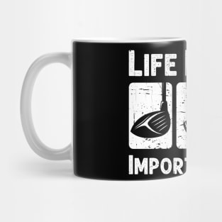 Life Is Full Of Important Choices Golf Player Golf Lovers Mug